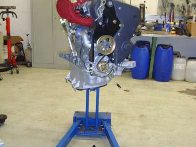 Lancia Delta Inegrale Motor-Umbau