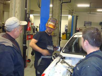 Lancia Delta Inegrale Motor-Umbau