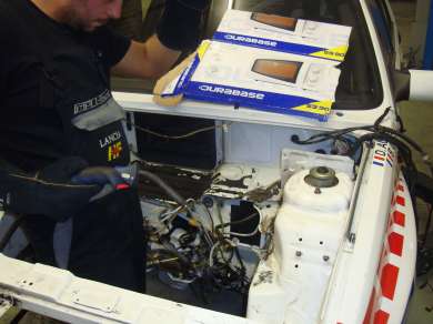 Lancia Delta Inegrale Motor-Umbau