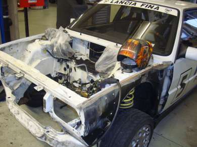 Lancia Delta Inegrale Motor-Umbau