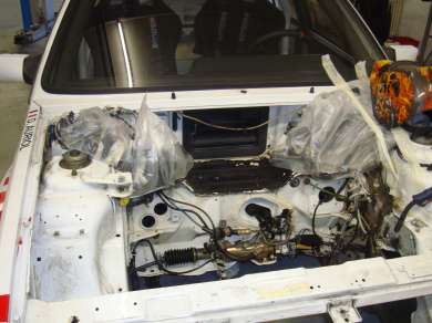 Lancia Delta Inegrale Motor-Umbau