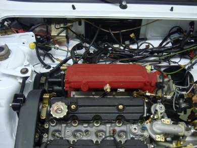 Lancia Delta Inegrale Motor-Umbau