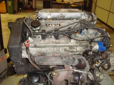 Lancia Delta Inegrale Motor-Umbau